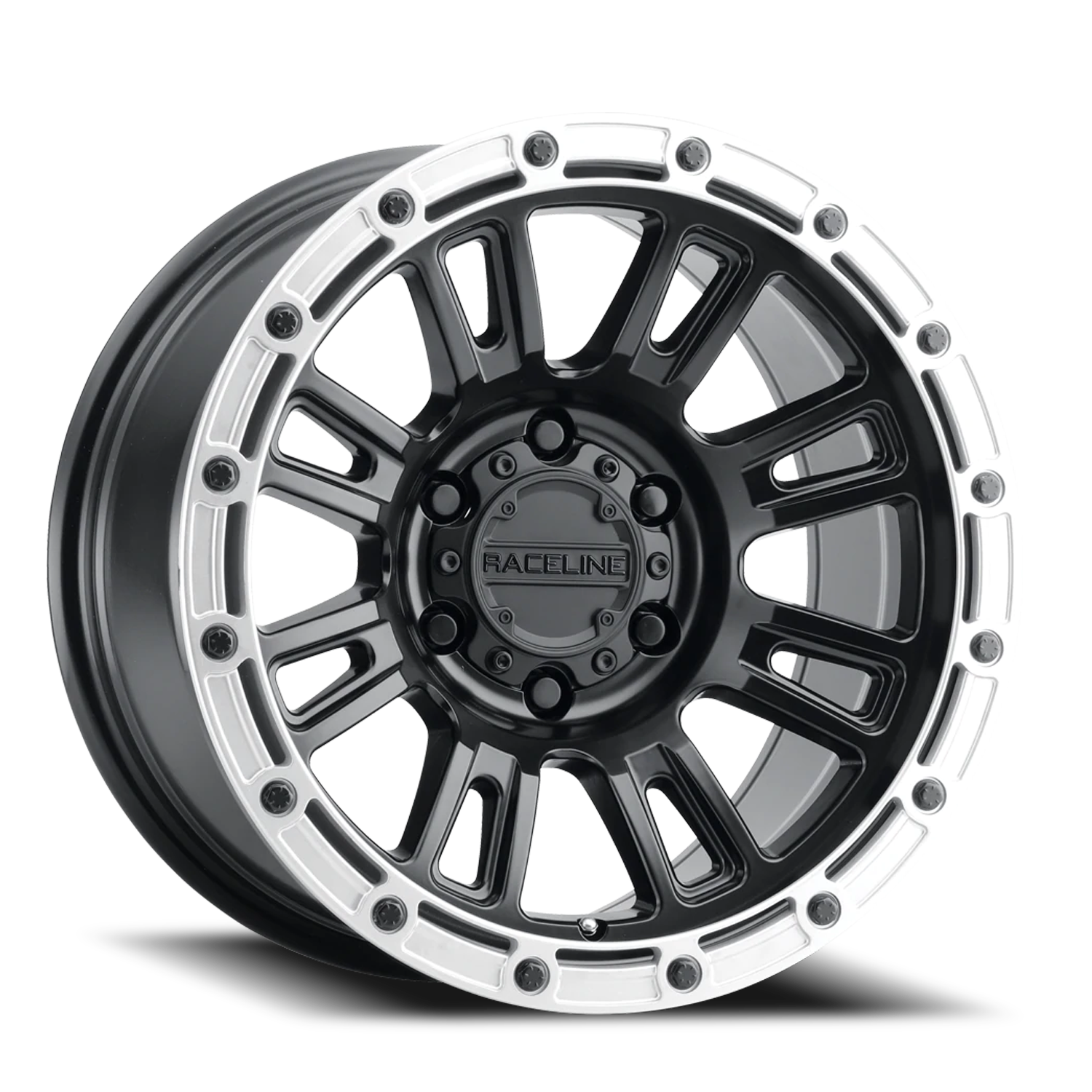 Compass BS Satin Black Silver-Ring