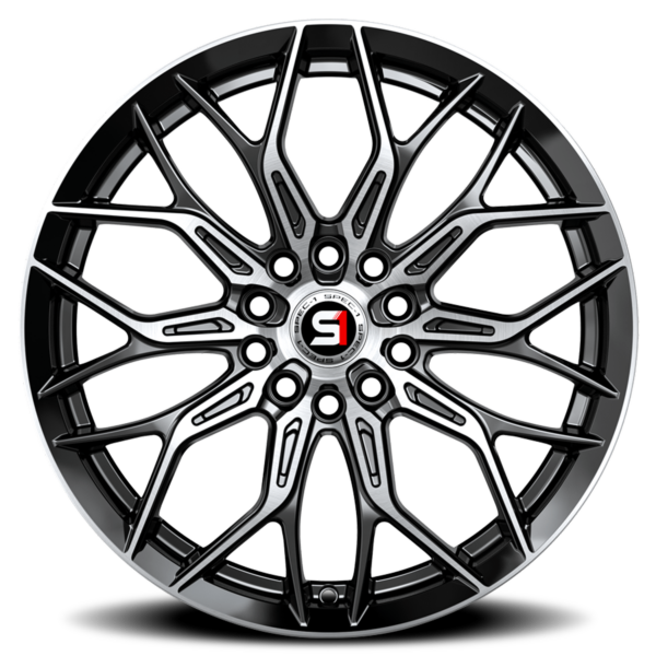 BM Gloss Black Machined
