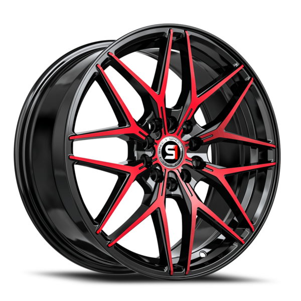 BMR Gloss Black Red Machined