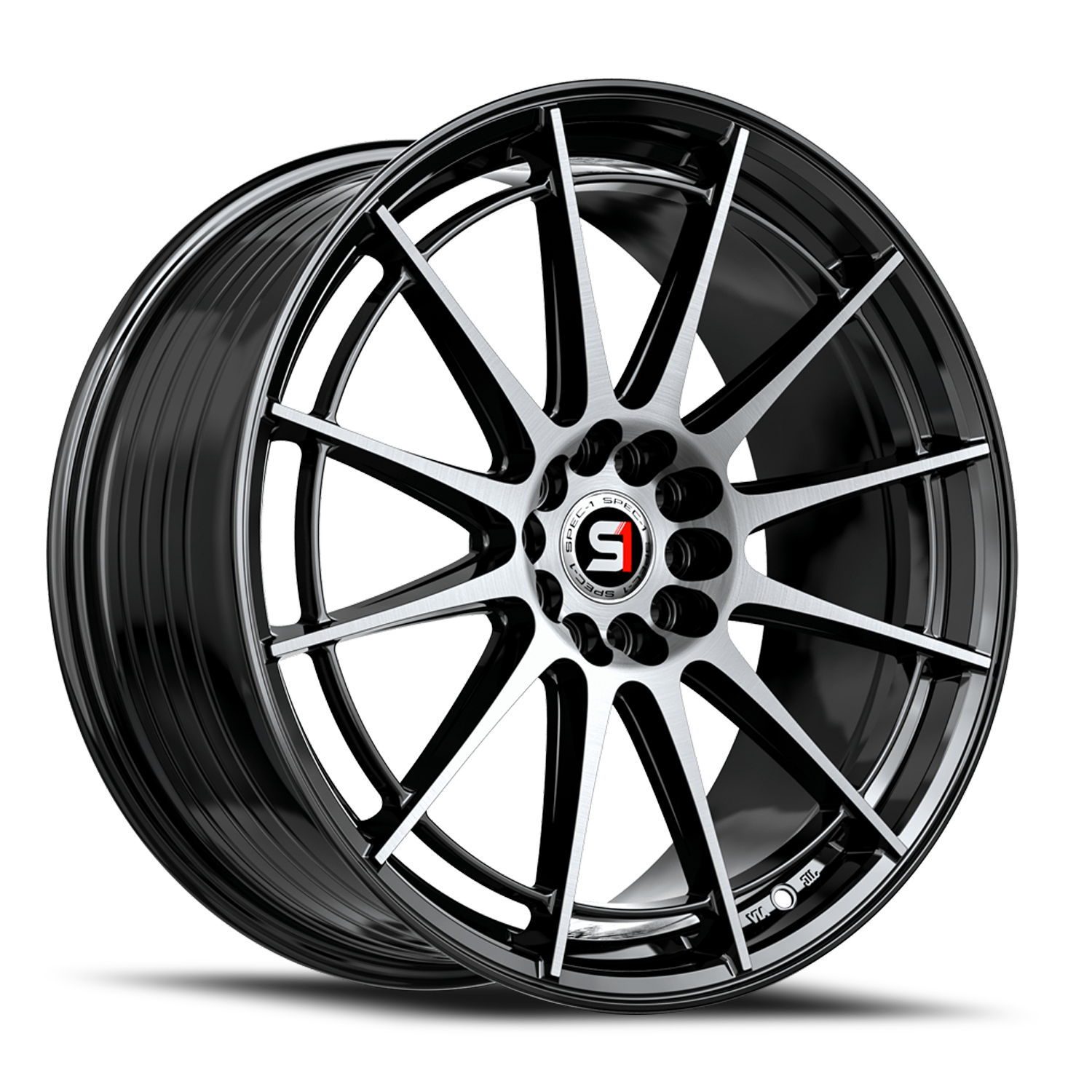 Gloss Black Machined