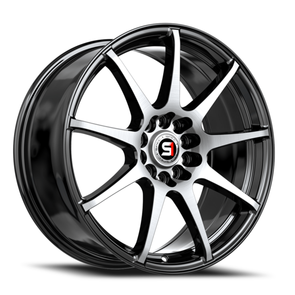 BM Gloss Black Machined