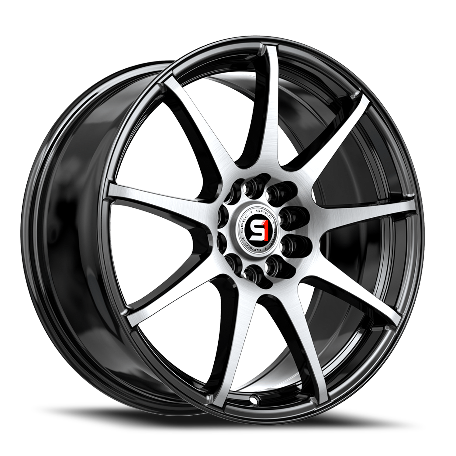 BM Gloss Black Machined