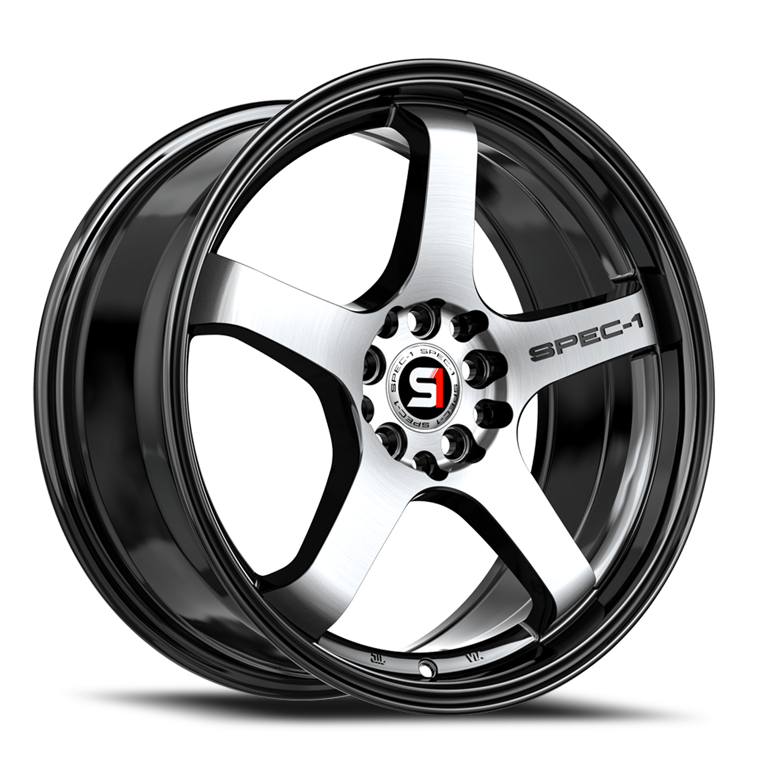 Gloss Black Machined