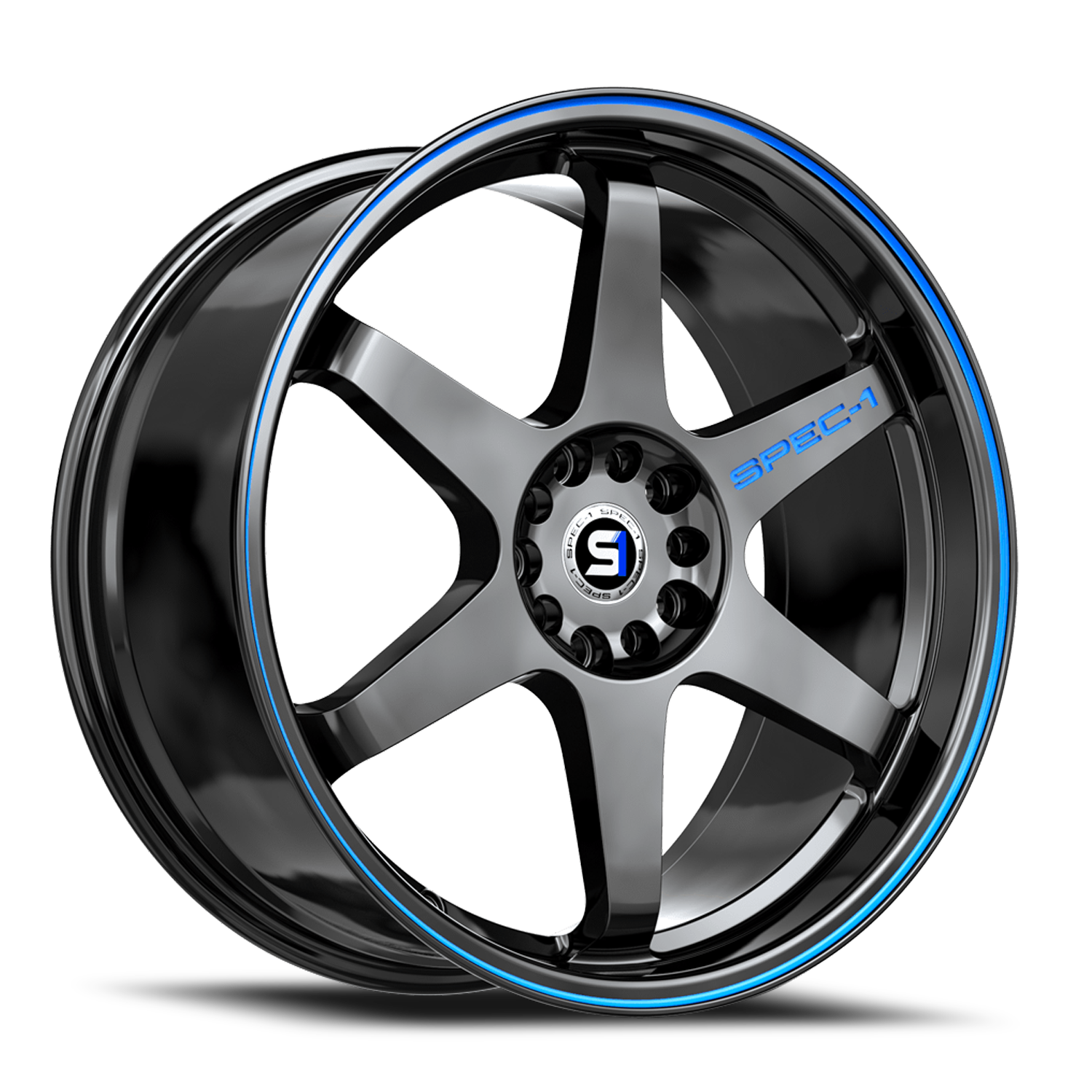 GBBL Gloss Black Blue Line