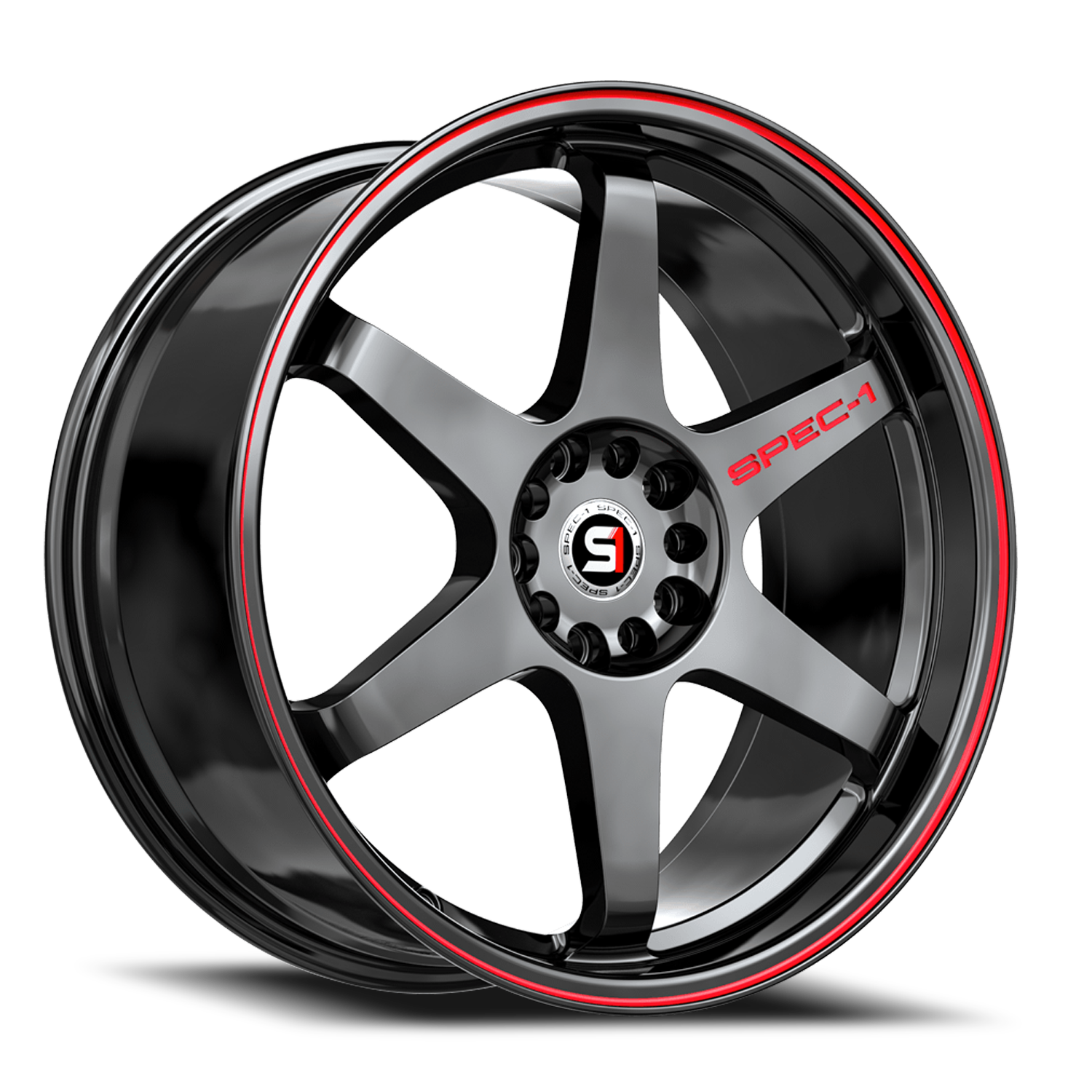 GBRL Gloss Black Red Line