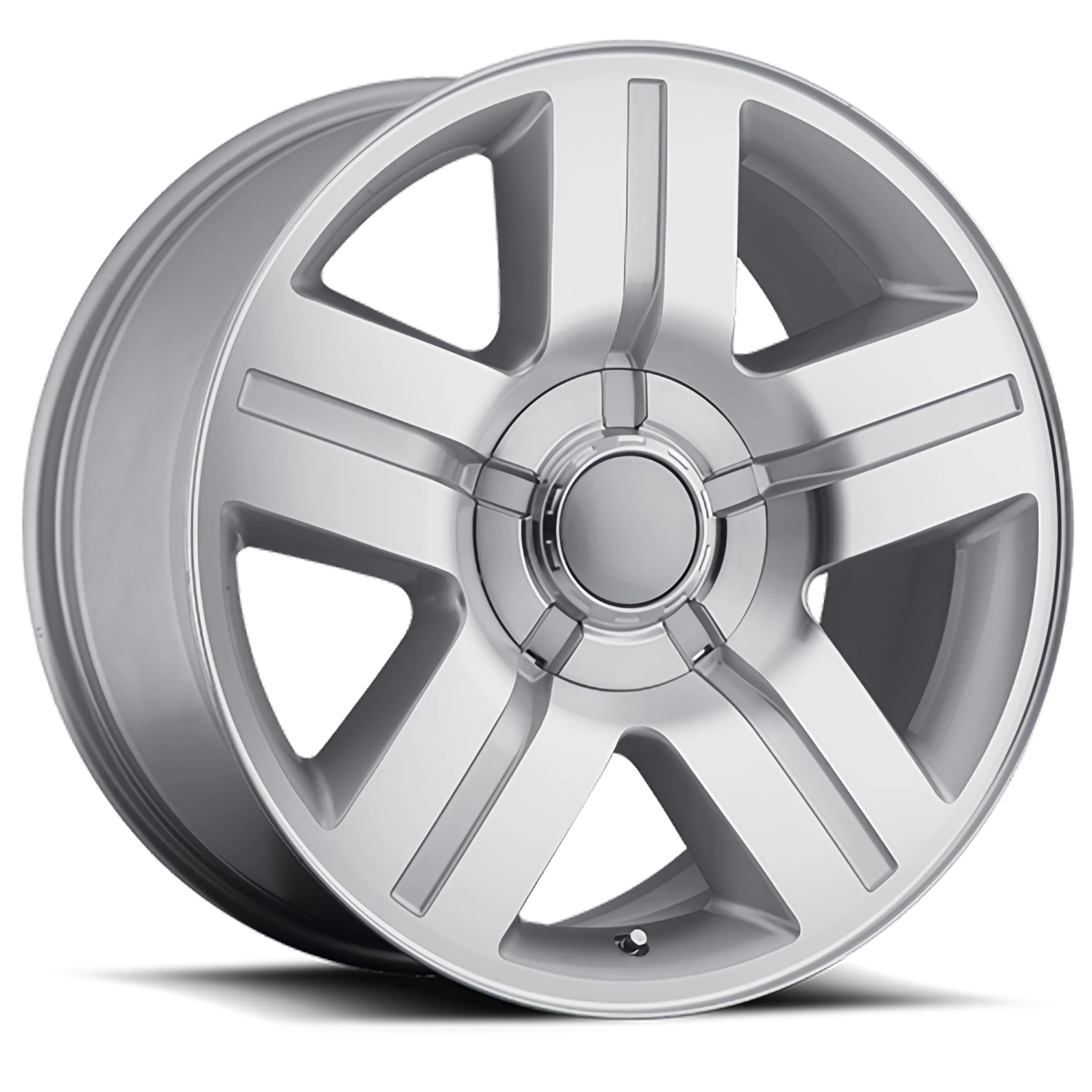 S Machined Silver