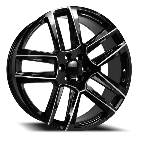 Gloss Black Milled