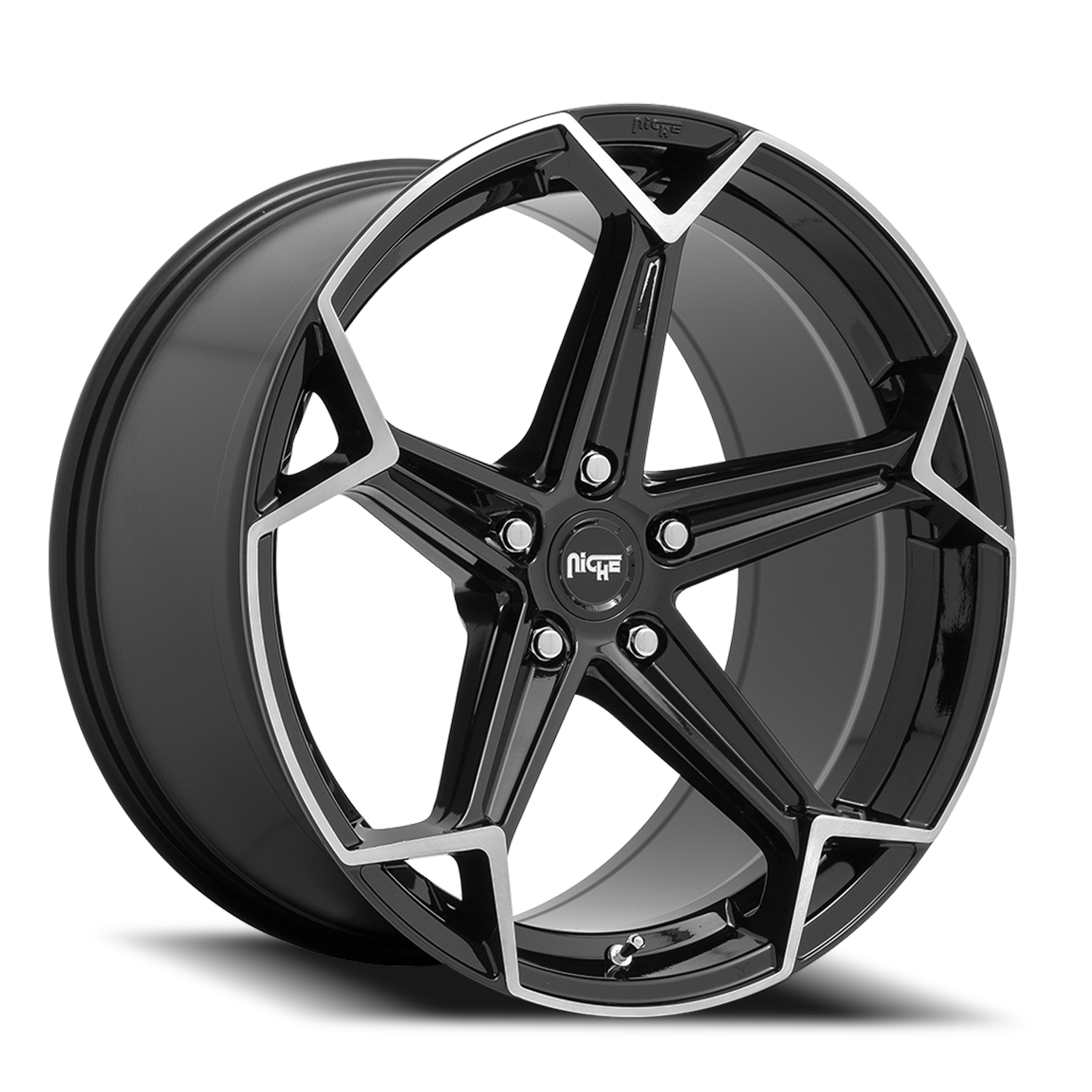 Arrow N Gloss Black Brushed