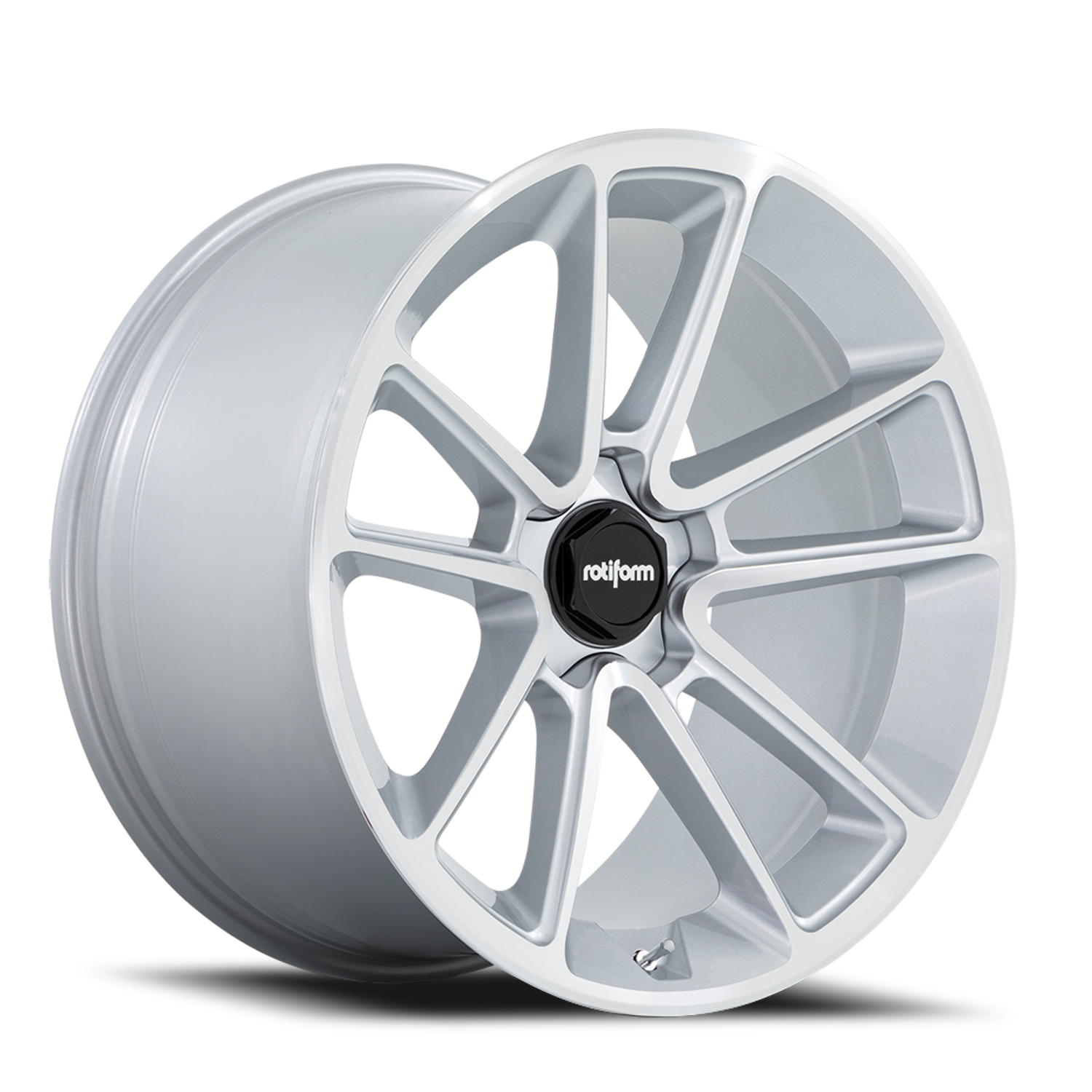 Gloss Silver Machined