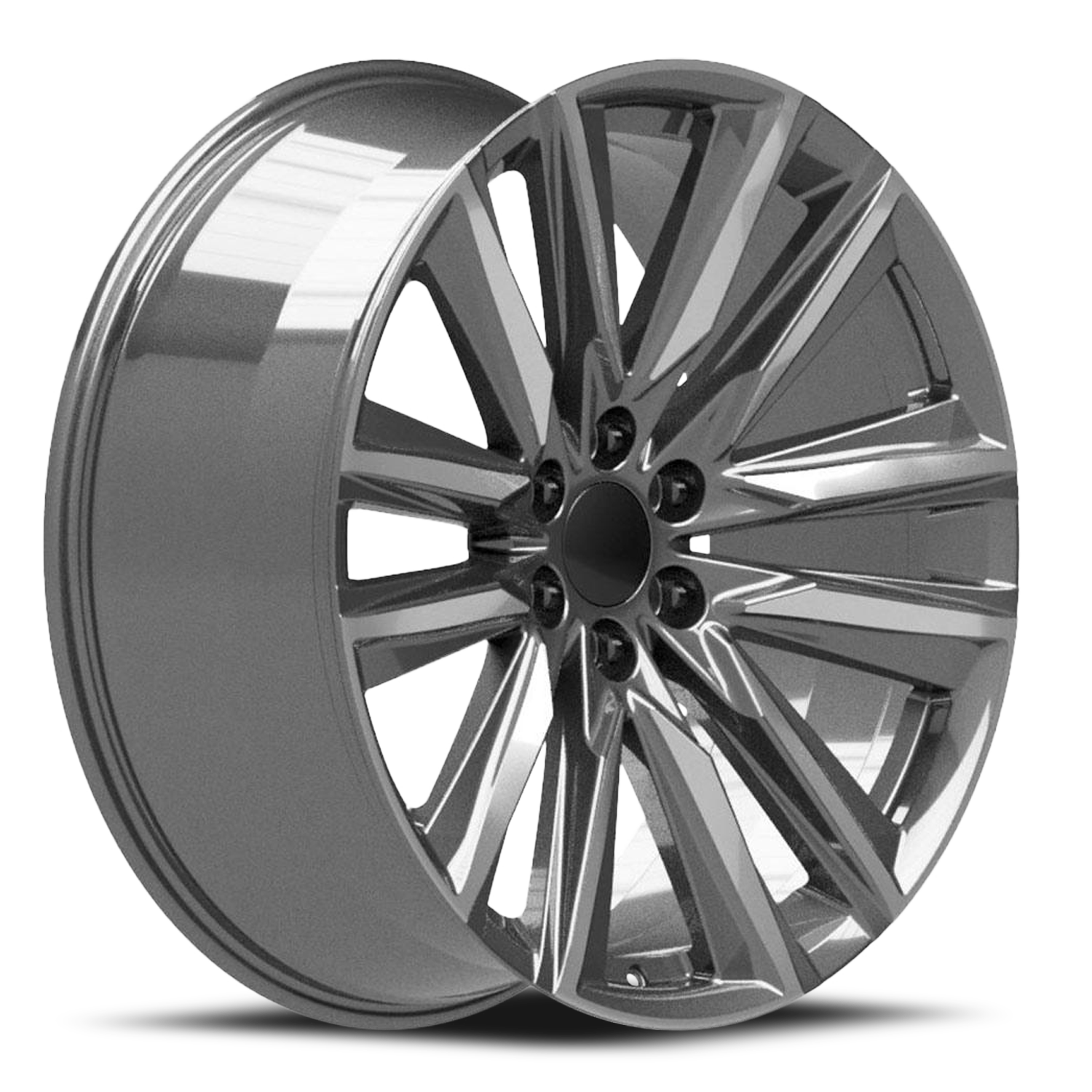 CA PG Gunmetal Polished-Face