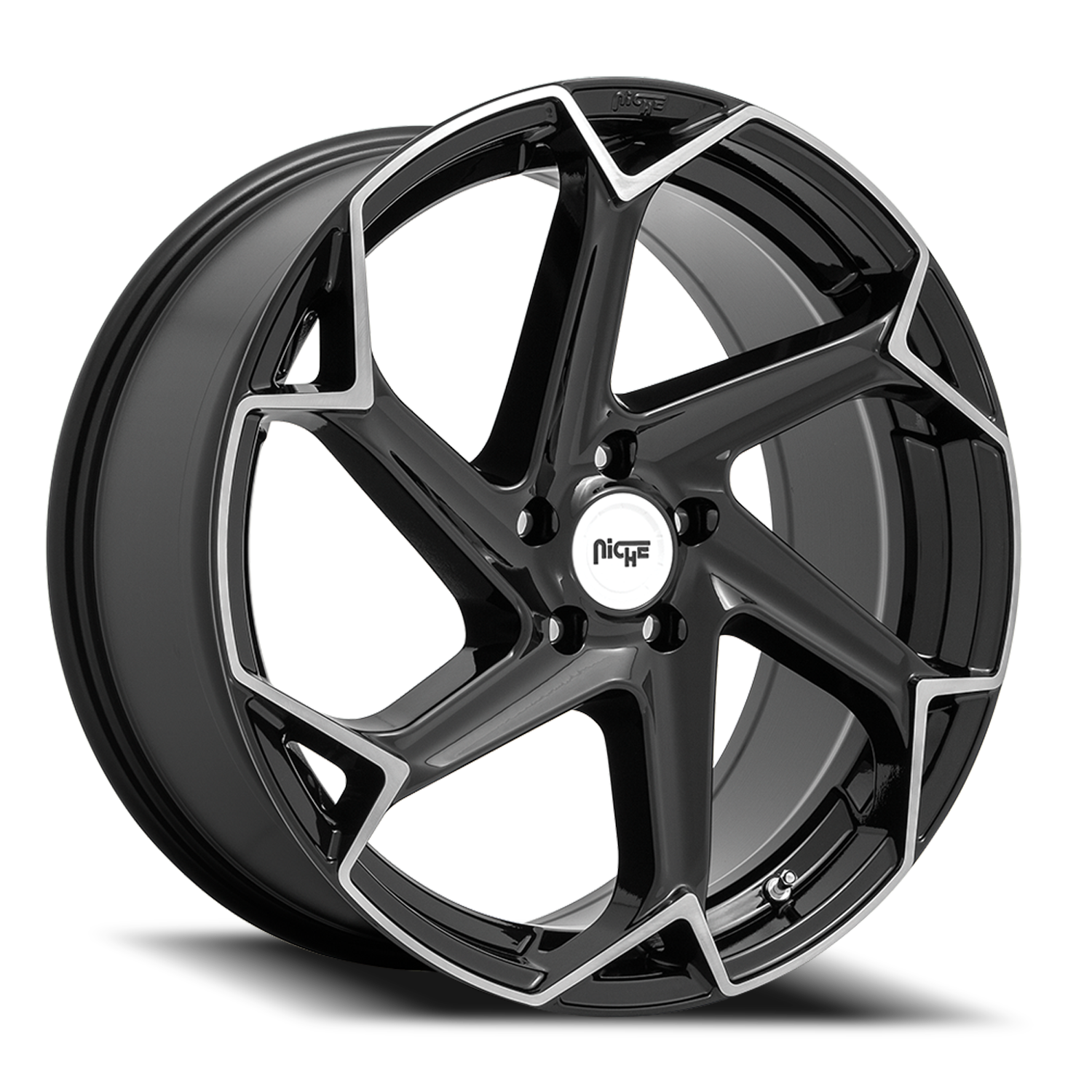 Flash M Gloss Black Brushed
