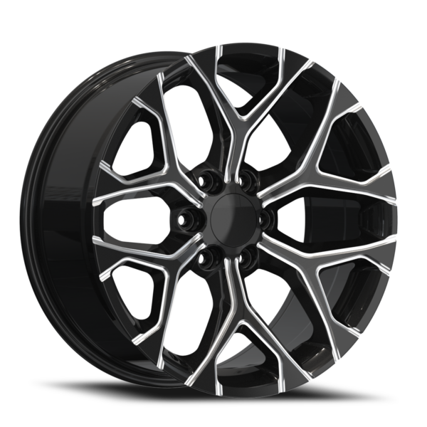 Gloss Black Milled