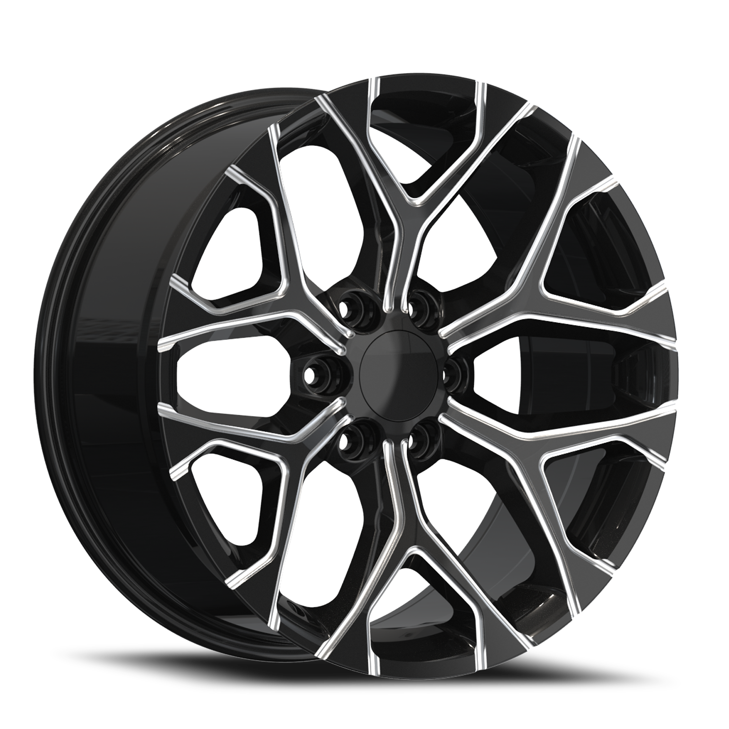 Gloss Black Milled