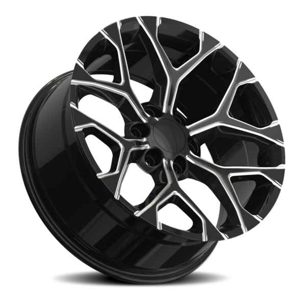 Gloss Black Milled
