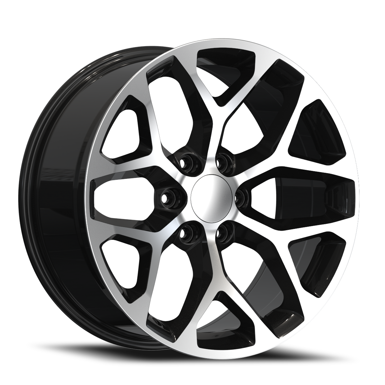 Black Machined-Face