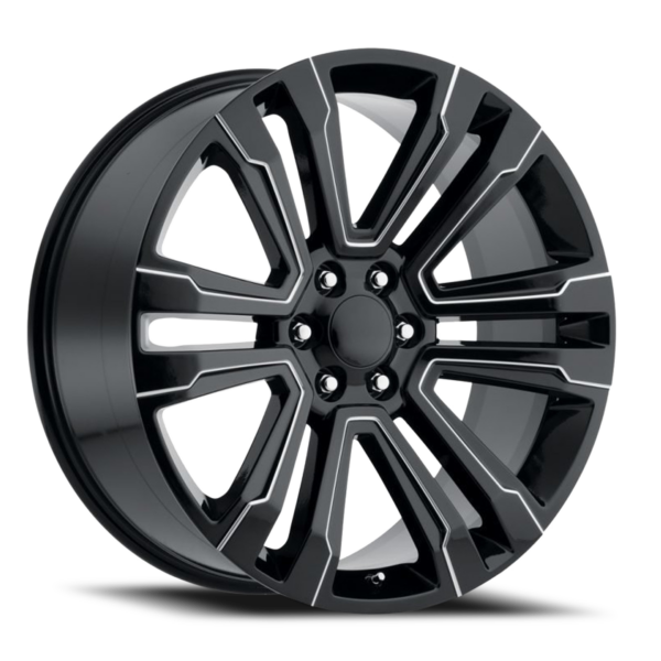 Gloss Black Milled