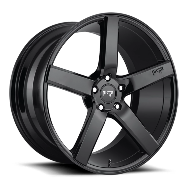 Milan M Gloss Black