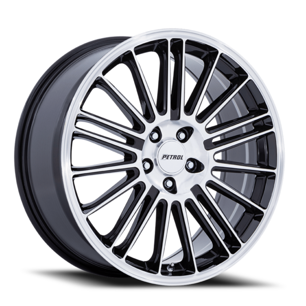 GBM Gloss Black Machined-Face