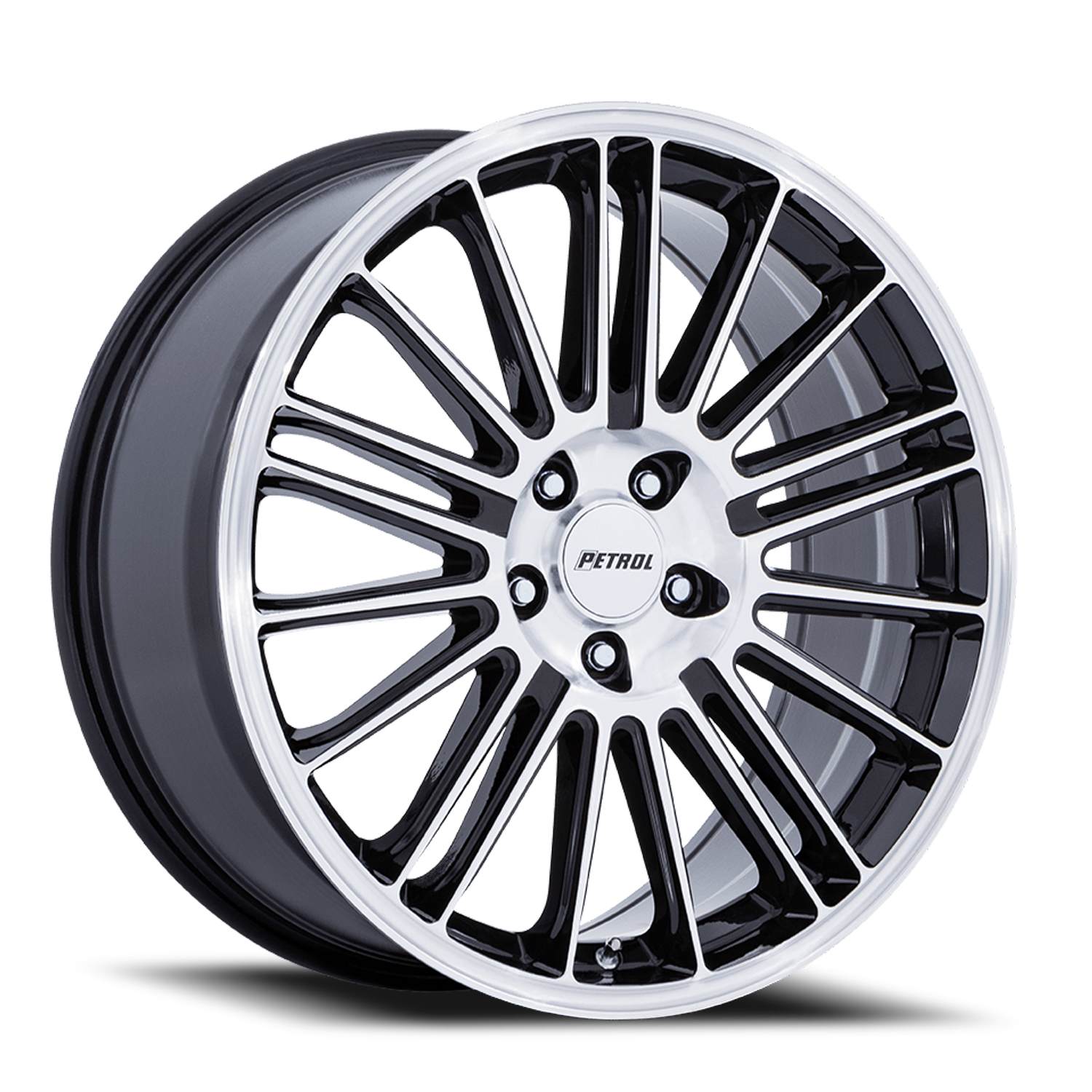 GBM Gloss Black Machined-Face