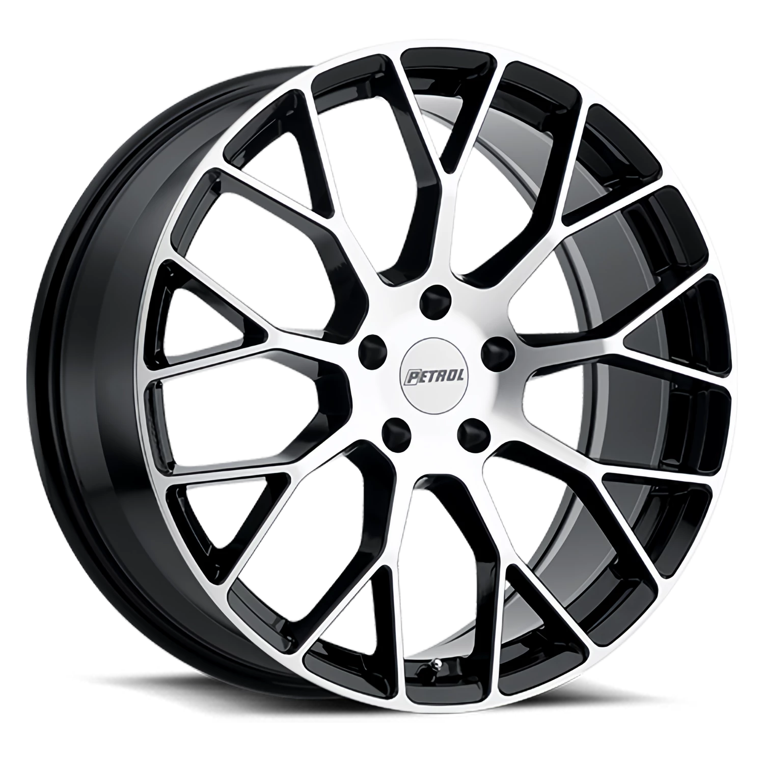 P2B Gloss Black Machined-Face
