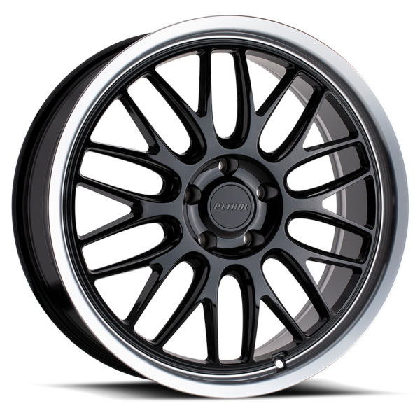 Gloss Black Machined-Lip