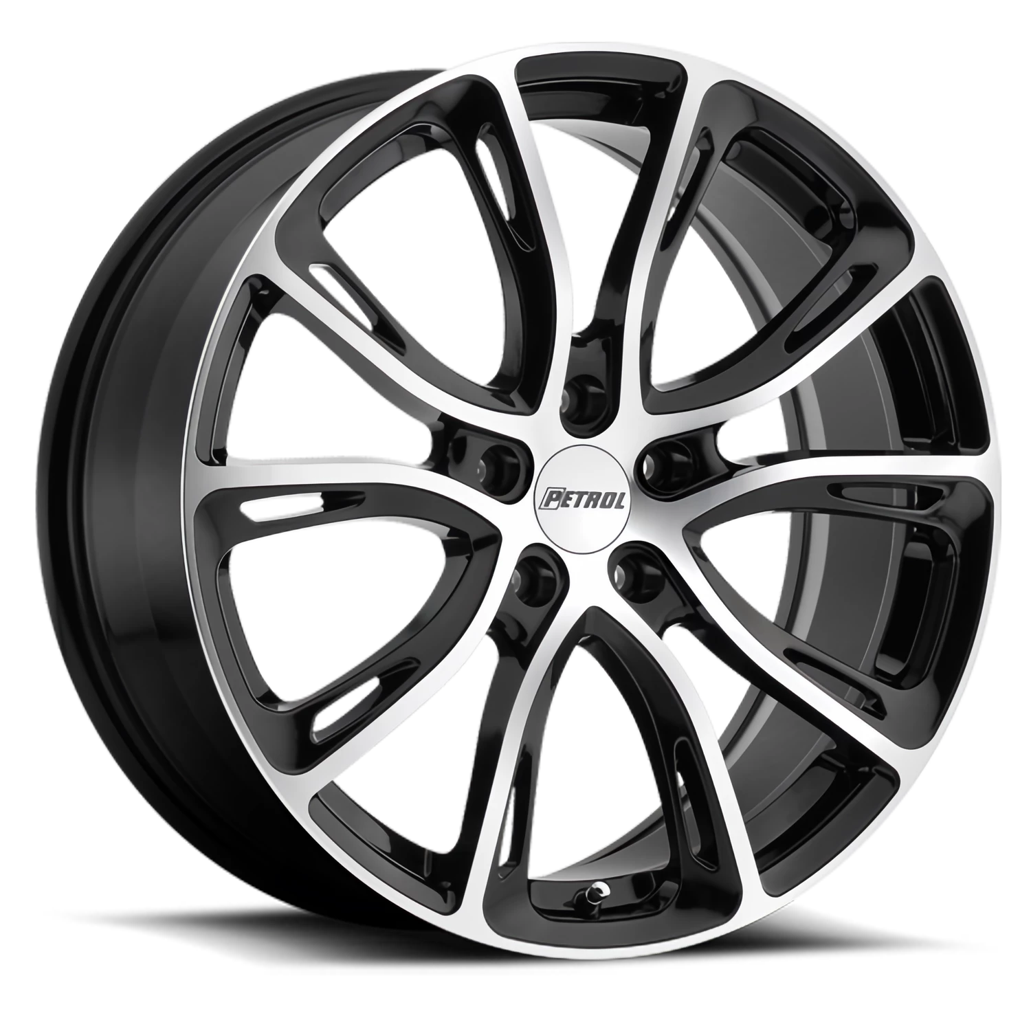 Gloss Black Machined