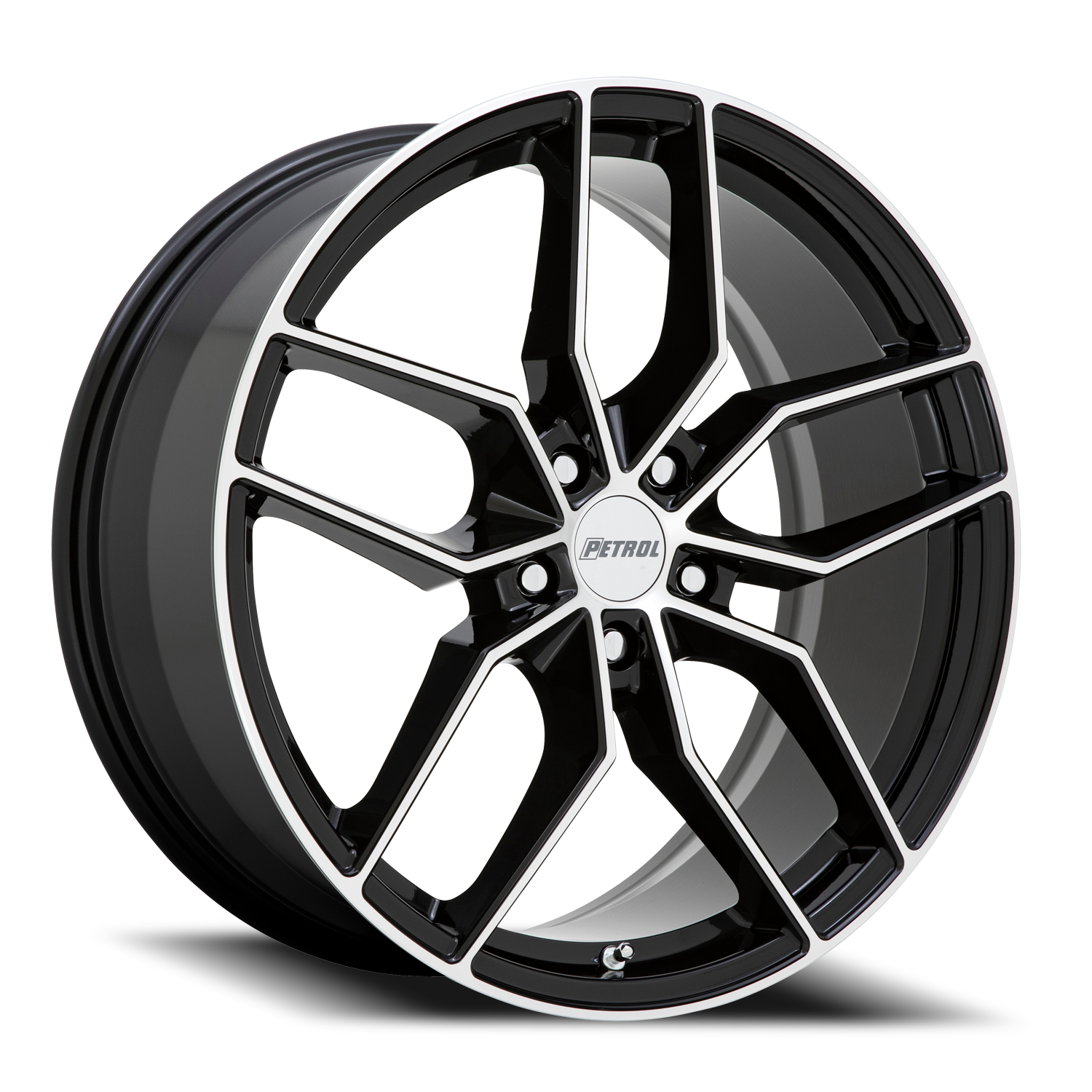 P5C GBM Gloss Black Machined Wheel