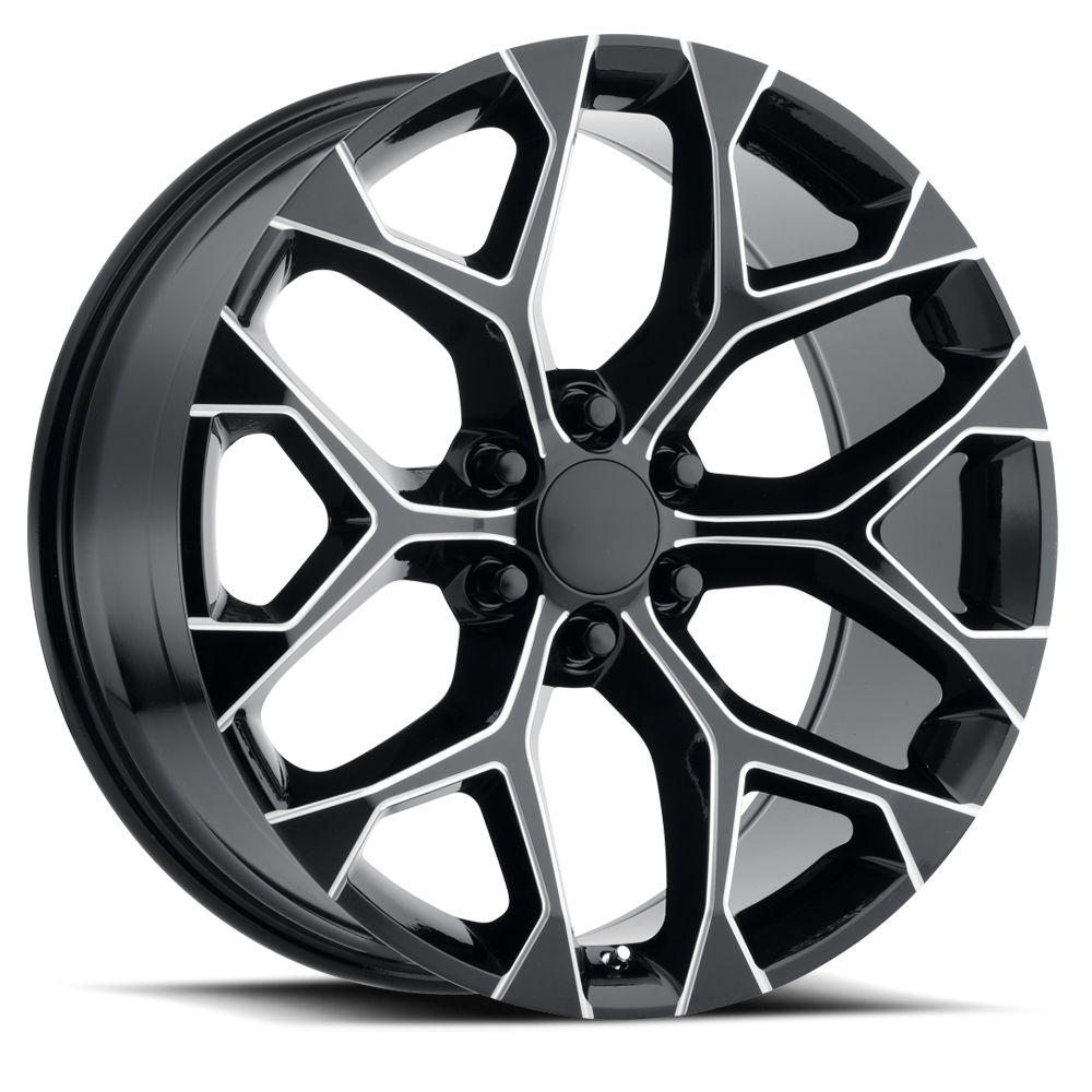 Gloss Black Milled