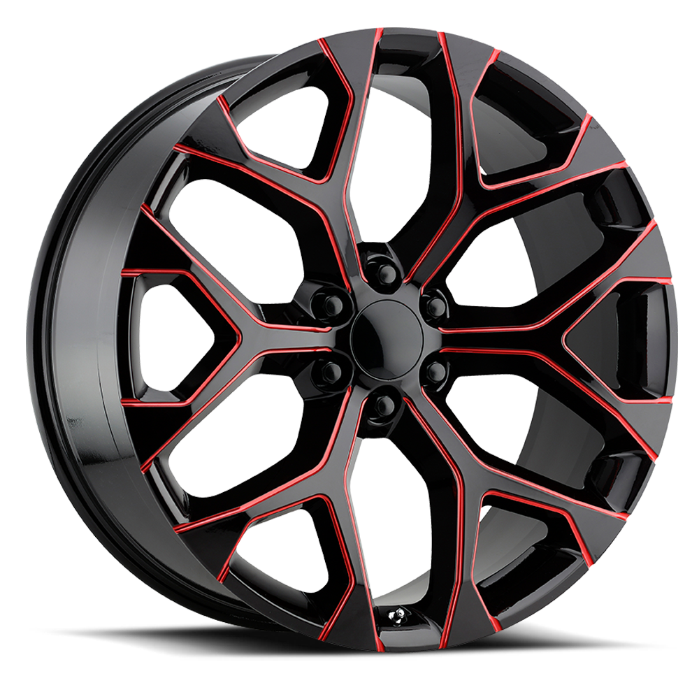 PR176 Gloss Black Red-Mille