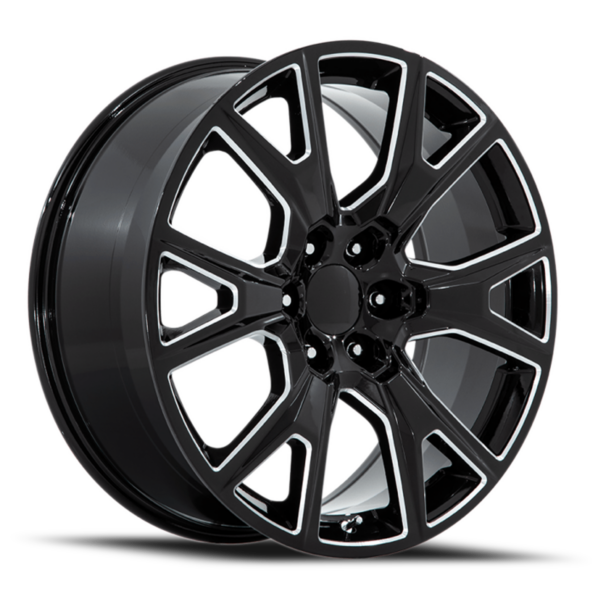 Gloss Black Milled