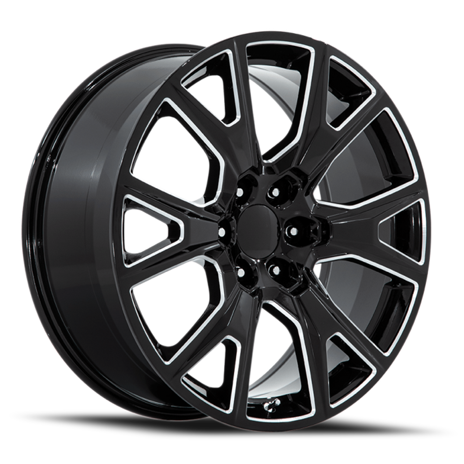 Gloss Black Milled