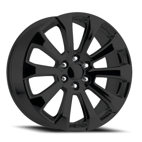 PR204 Gloss Black Wheels