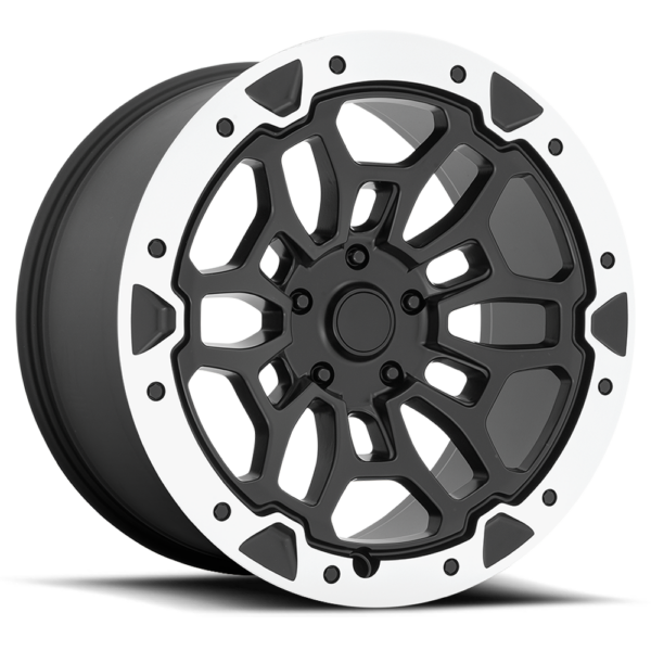 PR215 Matte Black Machined