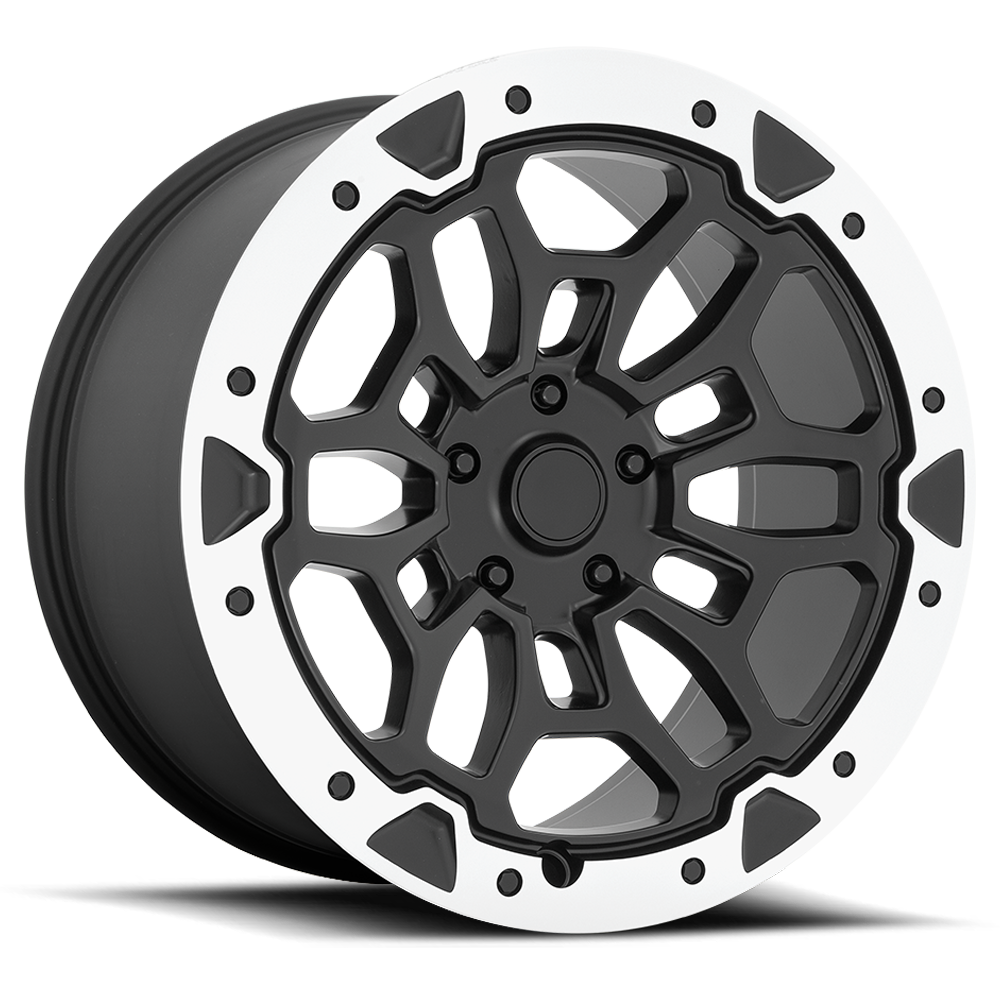 PR215 Matte Black Machined