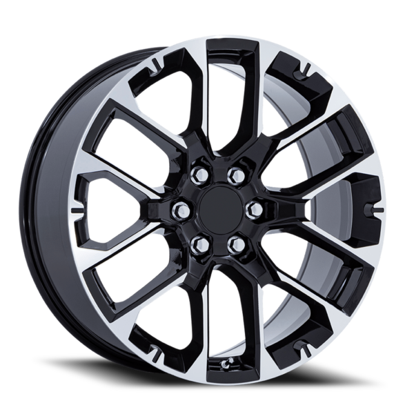 PR224 BM Gloss Black Machined-Face