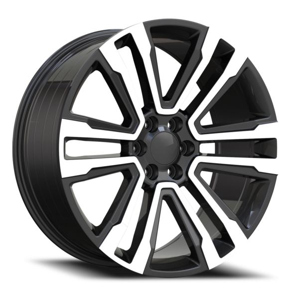 Gloss Black Machined Face