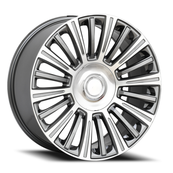 RS-96 GM Gunmetal Machined-Face
