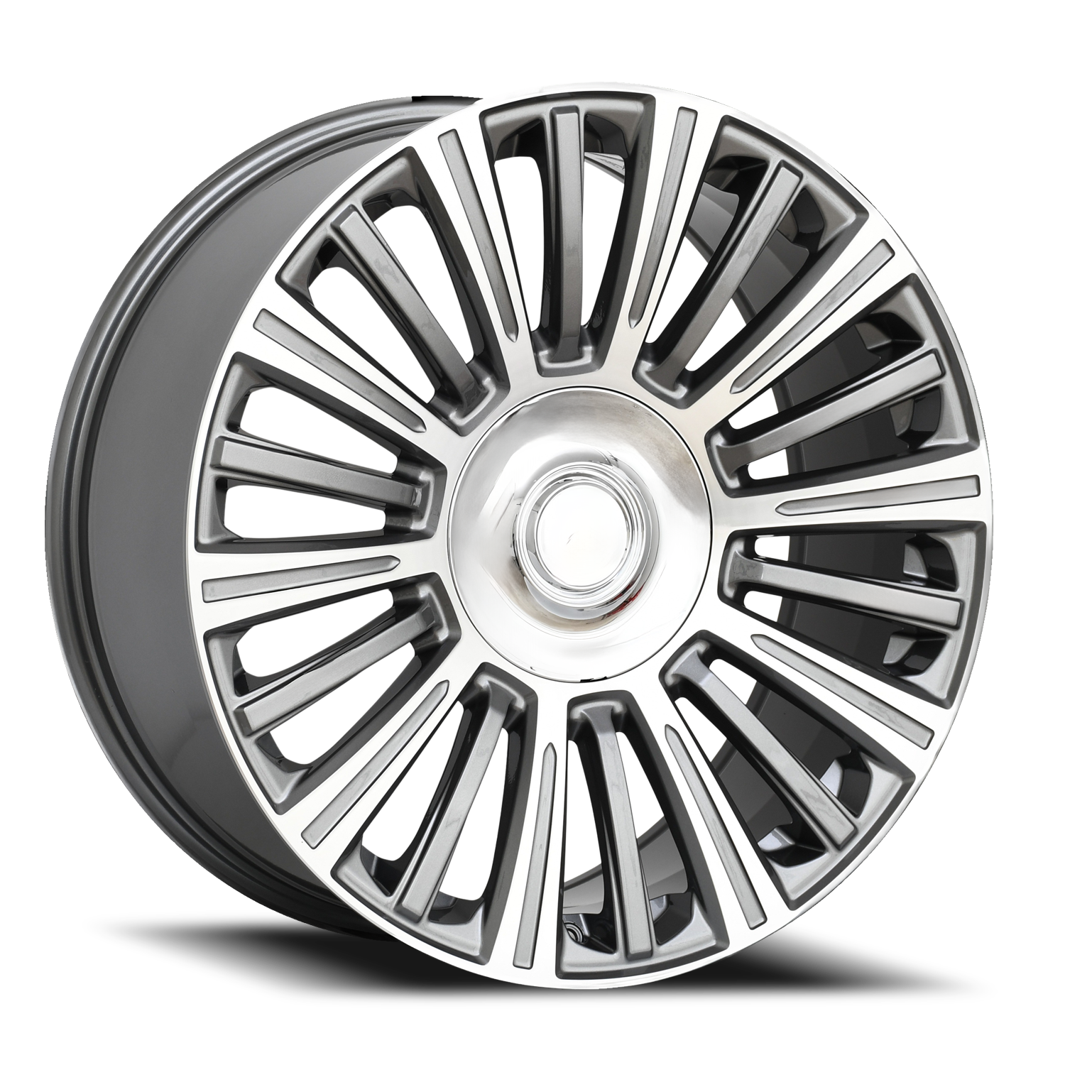 RS-96 GM Gunmetal Machined-Face